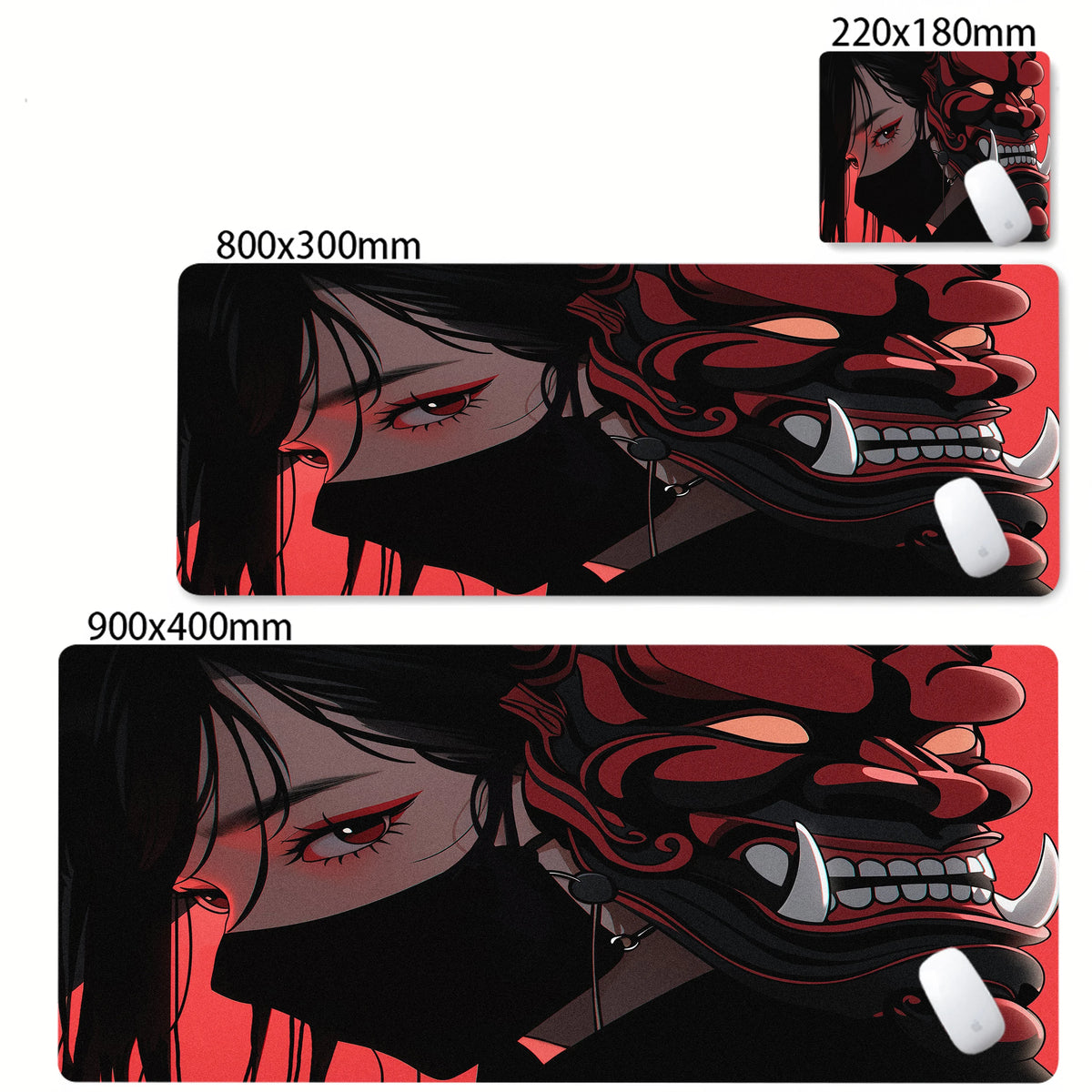 Large Extended Gaming Mouse Mat Non-slip Rubber Desk Pad for Office Home Computer Setups