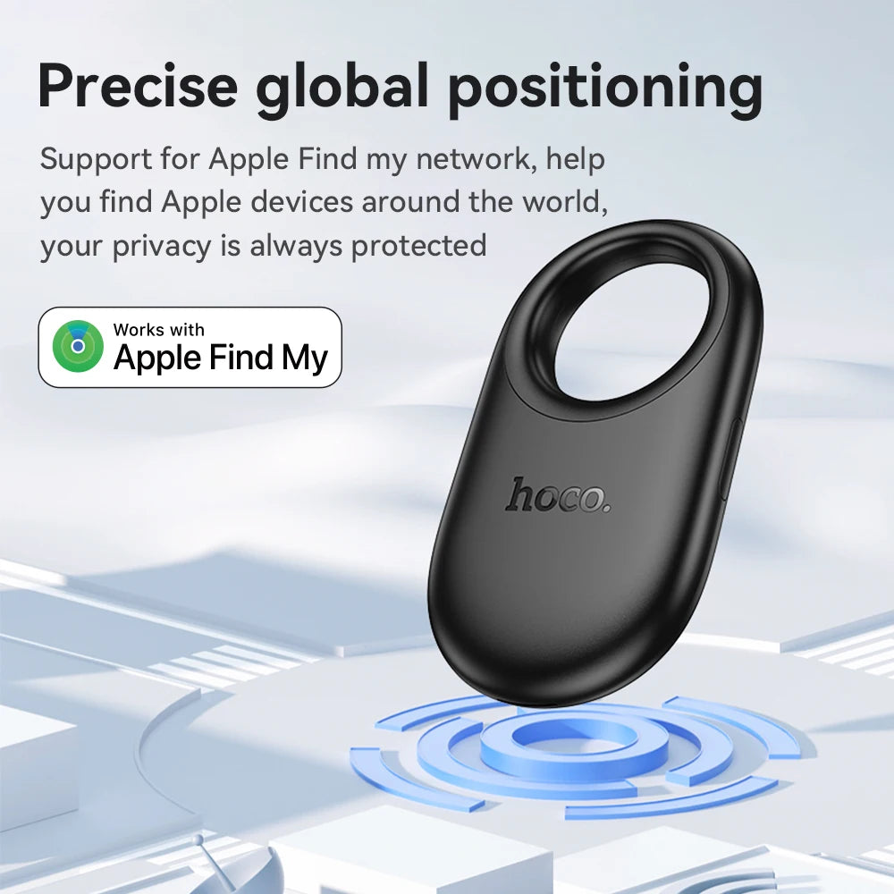 Mini Bluetooth GPS Tracker Smart Locator Tag for Keys Pets Bags Kids Wallets iOS Compatibility