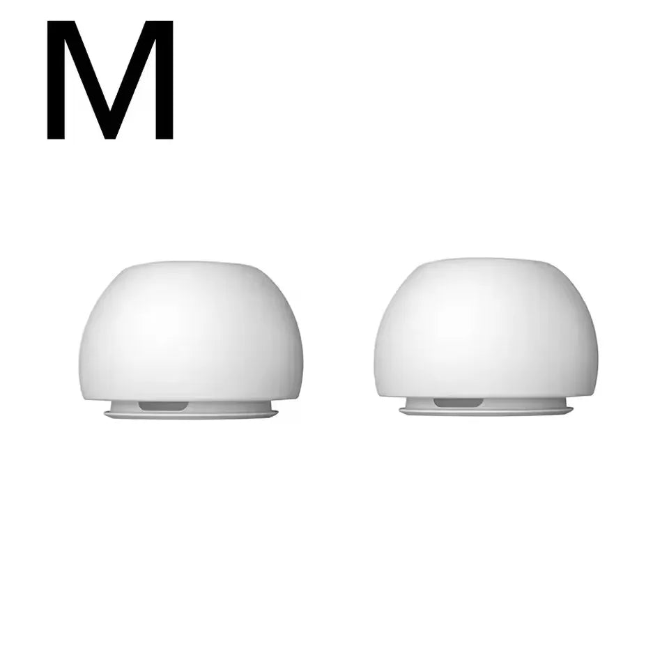 Soft Silicone Ear Tips for Wireless Earphones Replacement Earpads with Secure Fit Design