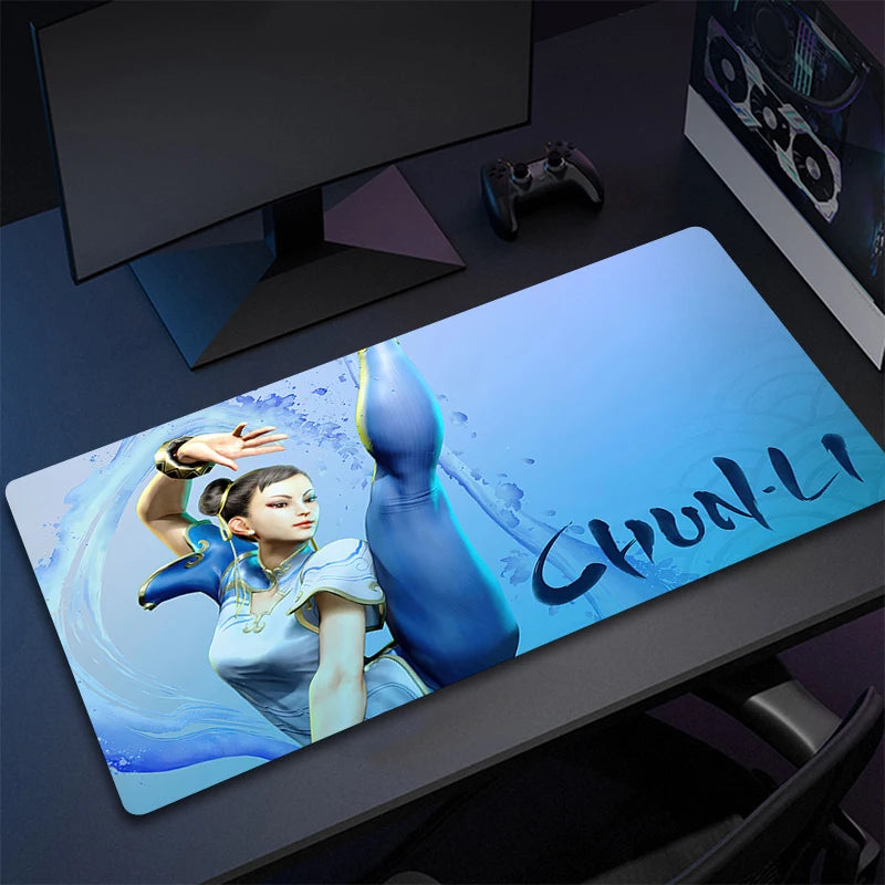 XXL Gaming Mouse Pad Large Desk Mat with Anti-Slip Rubber Base for PC and Keyboard Setup