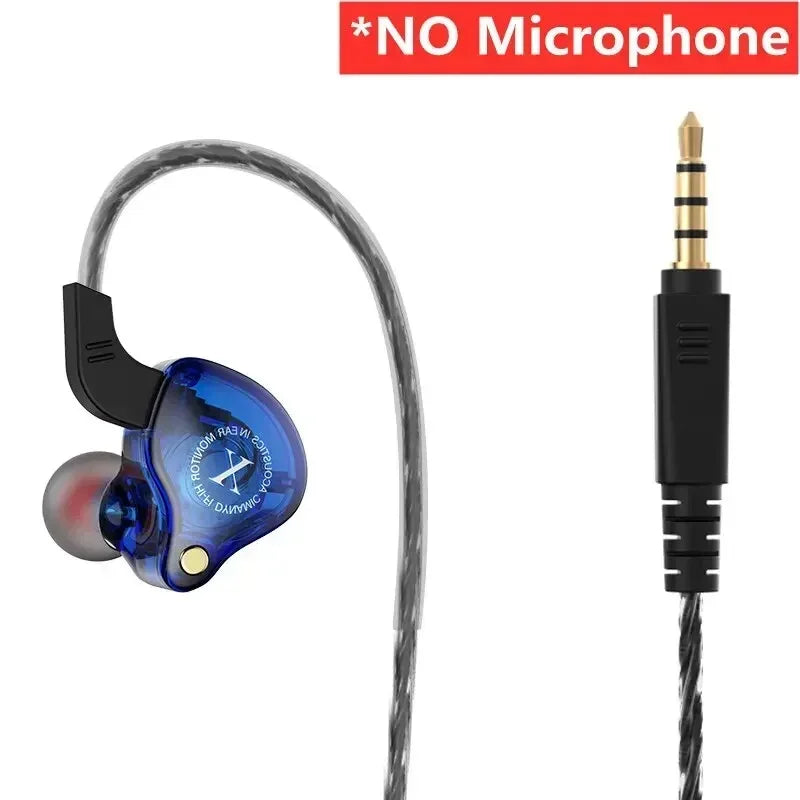 Dynamic Wired Gaming Earphones with Deep Bass and Noise Cancelling In Ear Headset Mic