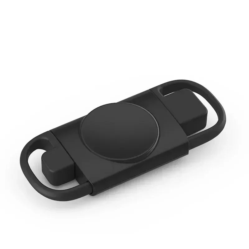 2 in 1 Magnetic Fast Wireless Charger Dock with USB A and Type C Adapter for Smartwatch Charging