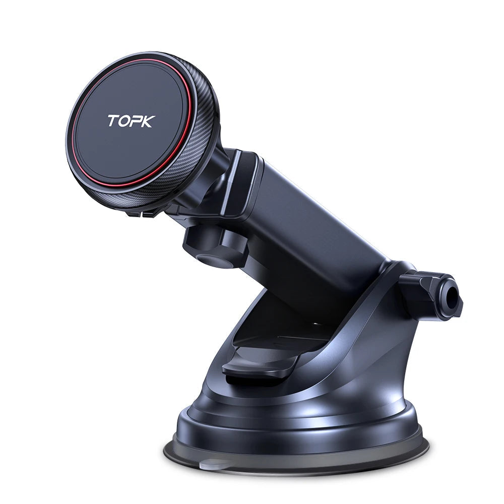 Universal 2-in-1 Magnetic Car Phone Holder, N52 Strong Magnet Mount for Dashboard & Air Vent