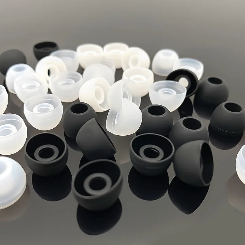 Soft Silicone In-Ear Earbud Tips Replacement Set for Wired and Wireless Earphones