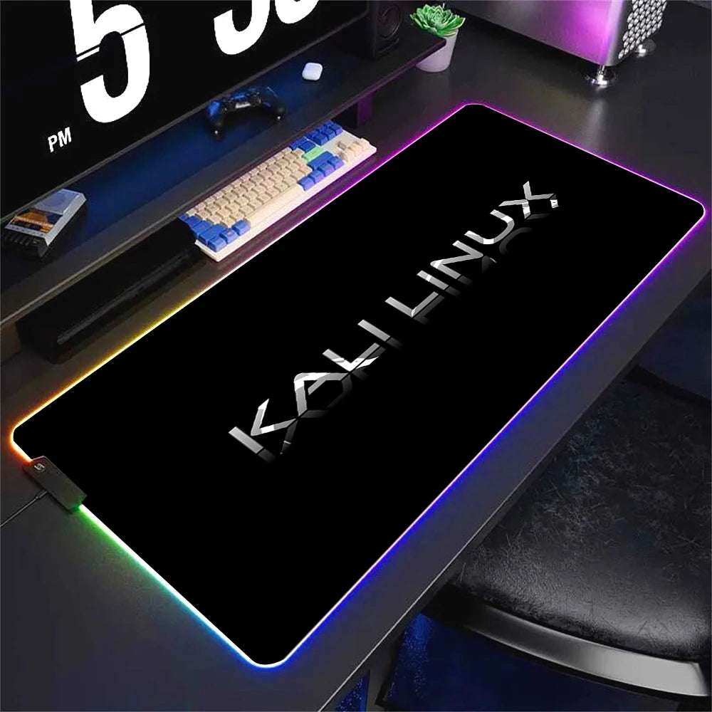 RGB LED Gaming Mouse Pad XXL Large Waterproof Desk Mat with Non Slip Base and Soft Surface