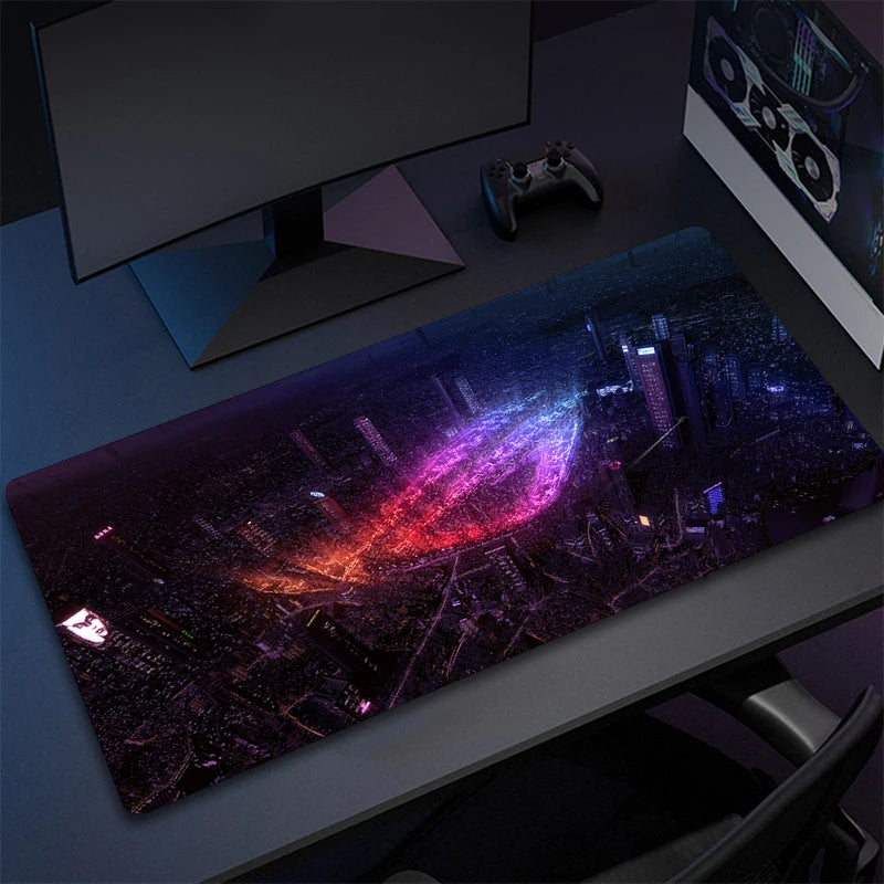 Large Anime Gaming Mouse Pad with Non-Slip Rubber Base for Desk and PC Accessories