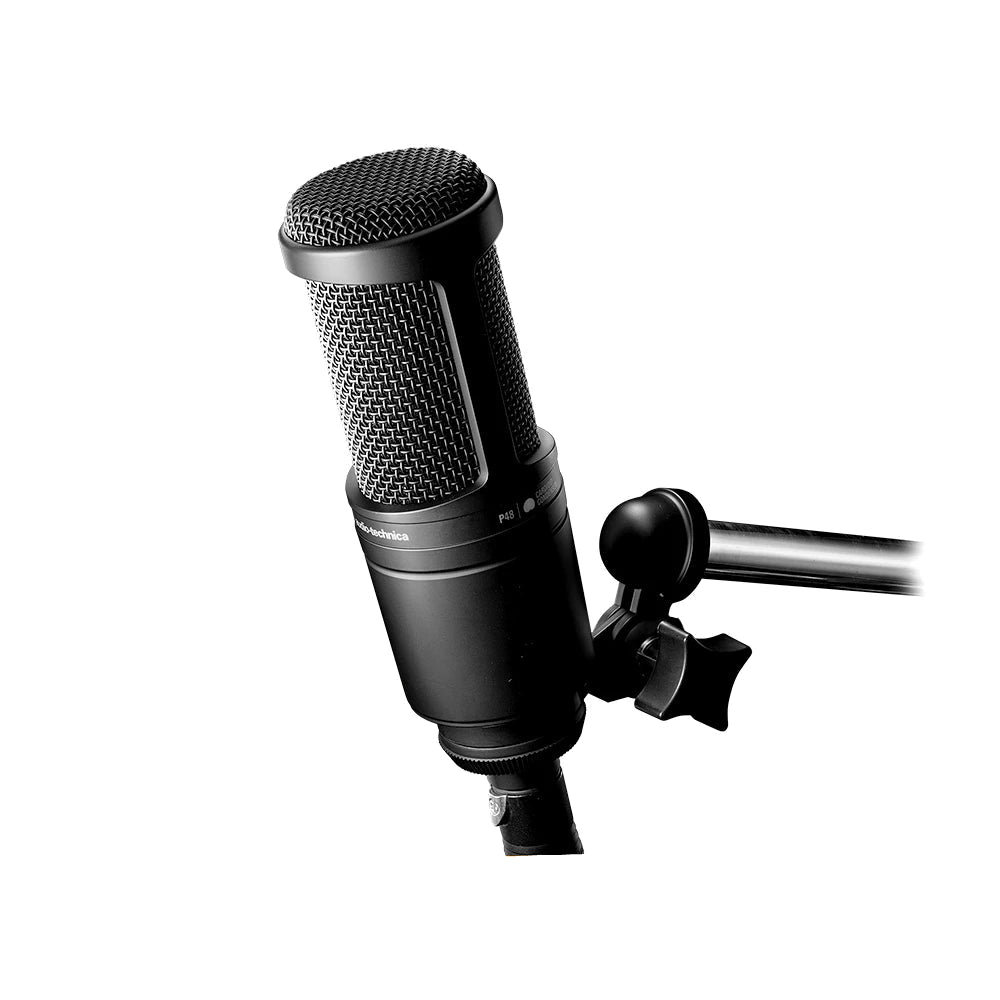 SANPUSEN AT2020 Professional Cardioid Condenser Microphone for Studio & Podcast Recording