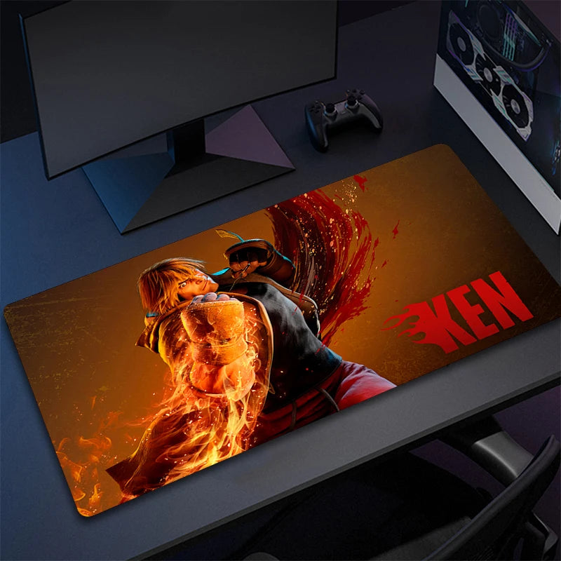 XXL Gaming Mouse Pad Large Desk Mat with Anti-Slip Rubber Base for PC and Keyboard Setup