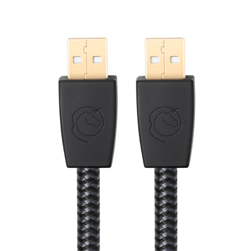 Premium HiFi USB OTG Audio Cable Type A to B OCC Shielded Cord for DAC and Sound Card