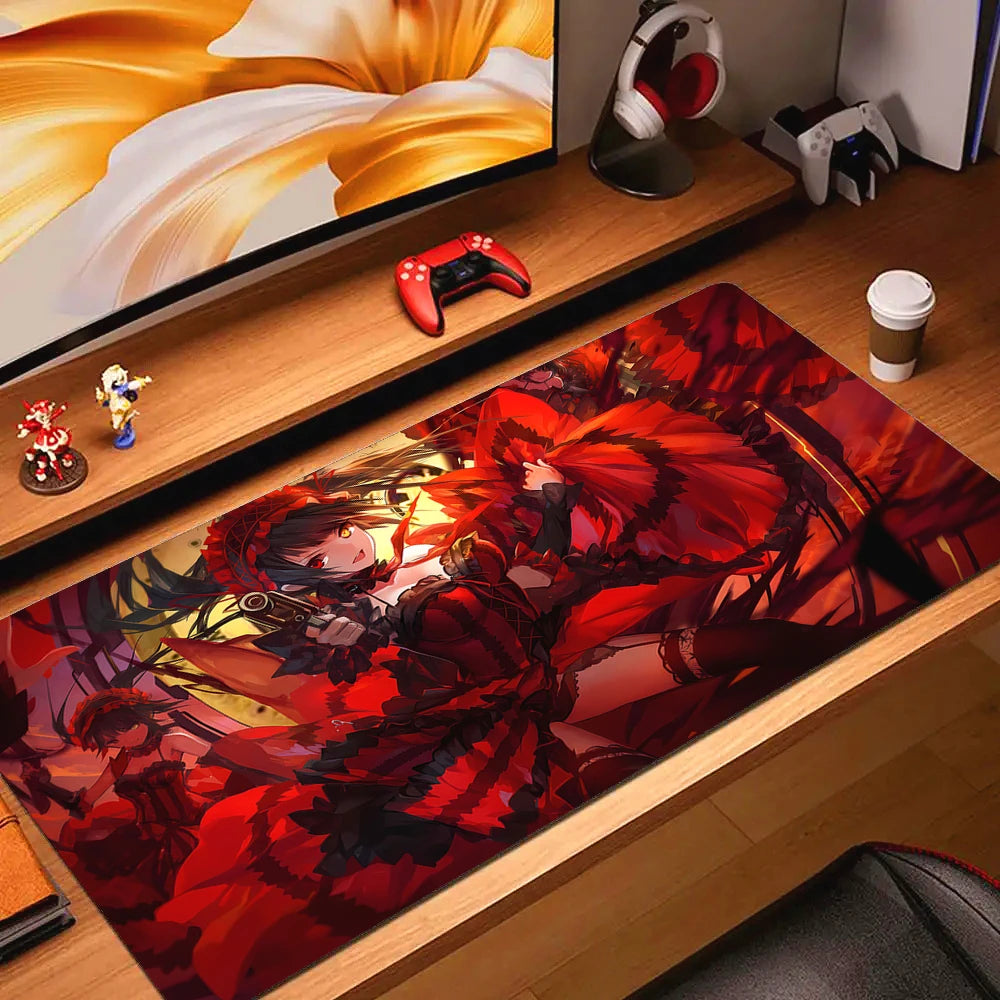 Large Non-slip Gaming Mouse Mat for Desk Ultra Smooth Rubber Office Computer Mousepad