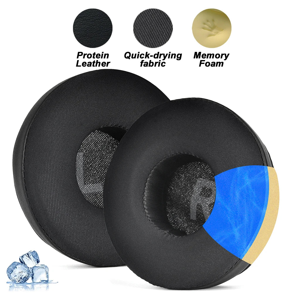 Replacement Ear Pads Memory Foam Cushions for Positive Vibration 2 Headphones Various Finishes
