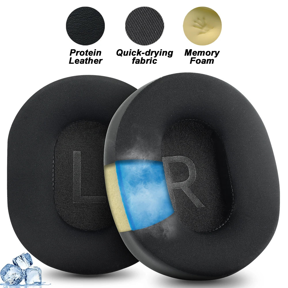 Premium Ear Pads and Headband Cushions for House of Marley Positive Vibration XL Over-Ear Headphones