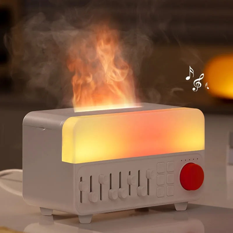 Wireless Aromatherapy Humidifier with Bluetooth Speaker and RGB Light for Relaxing Sleep