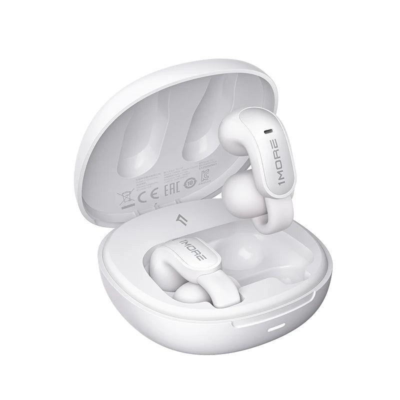 Open Ear Clip-On Wireless Earbuds with Bluetooth 5.4 Deep Bass Lightweight IPX5 28H Battery Life
