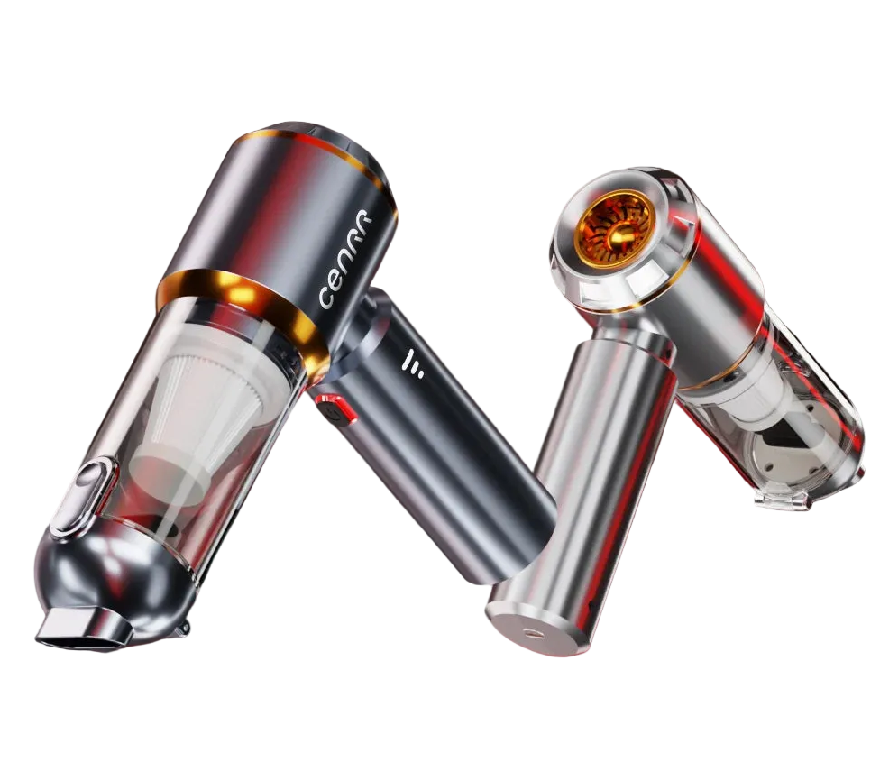 Cordless Handheld Car Vacuum Cleaner Strong Suction Wet Dry Portable Mini Vehicle Cleaner