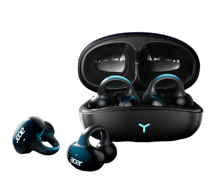 Clip-on Wireless Bluetooth Earbuds with Waterproof Design and High-Fidelity Sport Sound