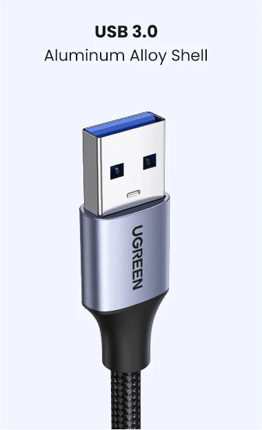 USB 3.0 Extension Cable Male to Female High-Speed USB Extender Cord for PC TV Devices