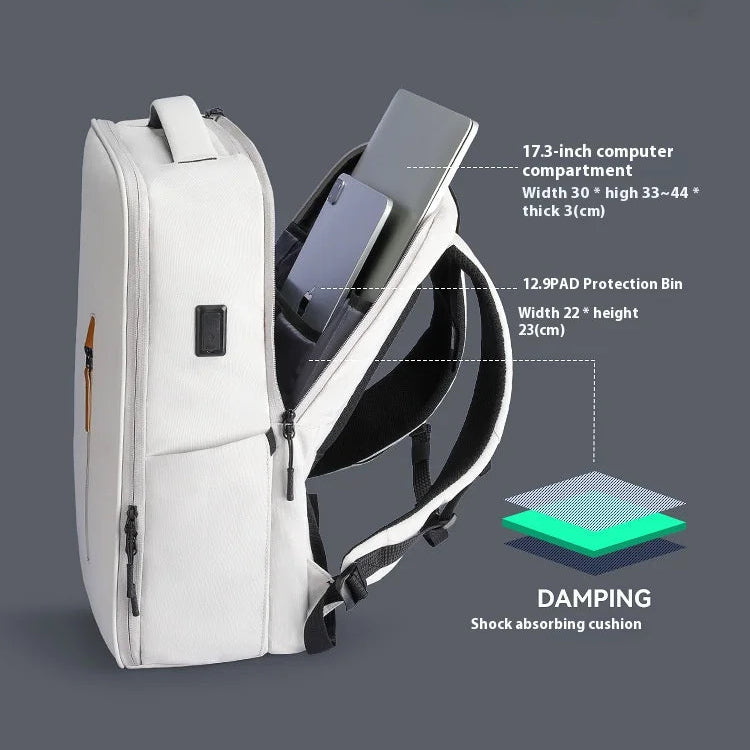 Water Resistant Laptop Backpack 15.6 Inch for Work School Business Travel Unisex Anti-Theft Bag