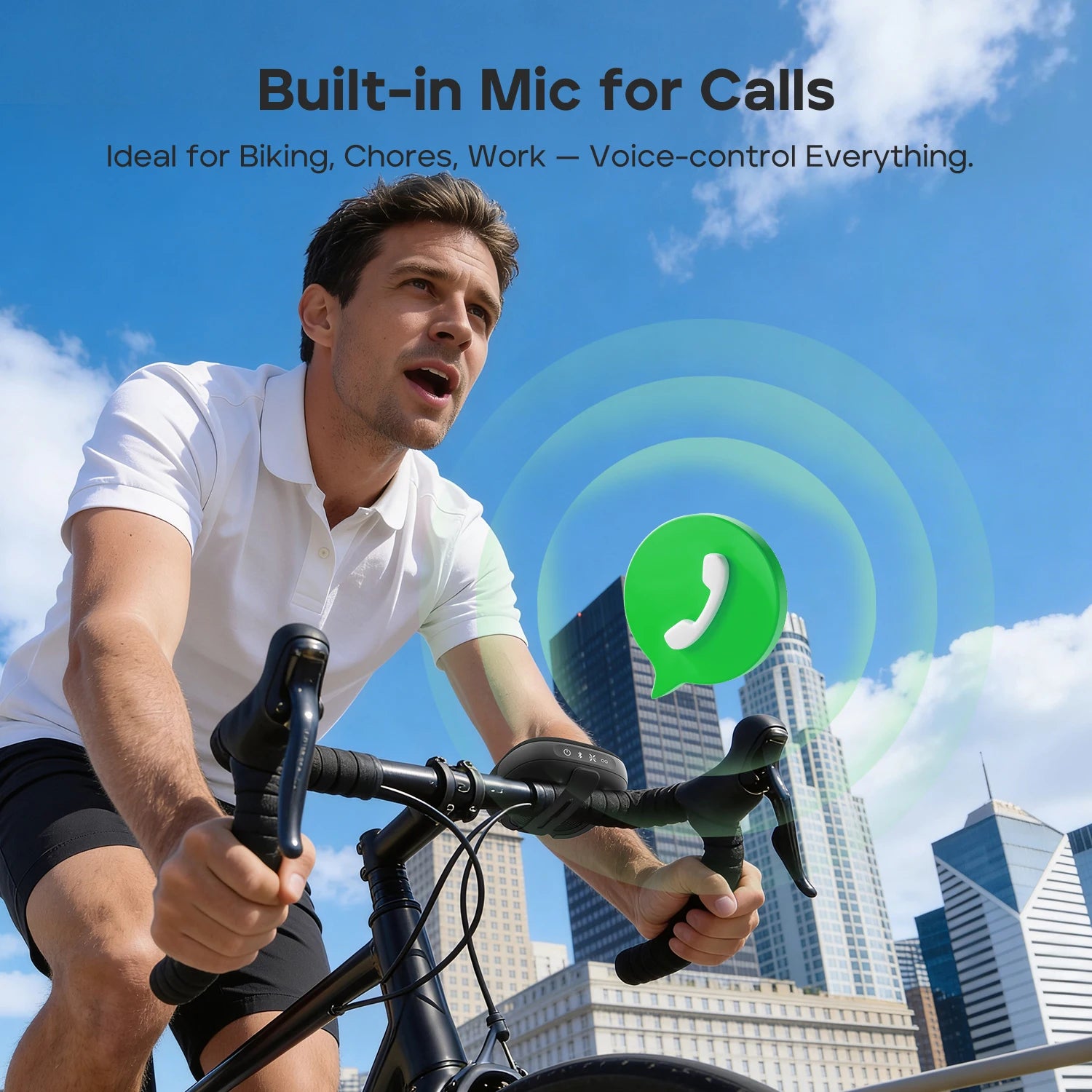 Portable Bluetooth Speaker 13W Waterproof with 24H Playtime Extra Bass for Outdoor Adventures