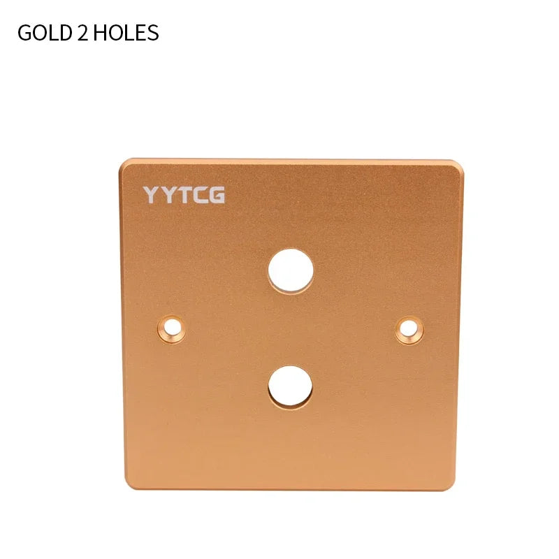 Aluminium Alloy RCA Speaker Terminal Panel with Binding Posts for High Fidelity Audio