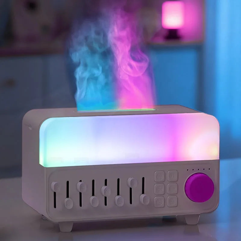 Wireless Aromatherapy Humidifier with Bluetooth Speaker and RGB Light for Relaxing Sleep