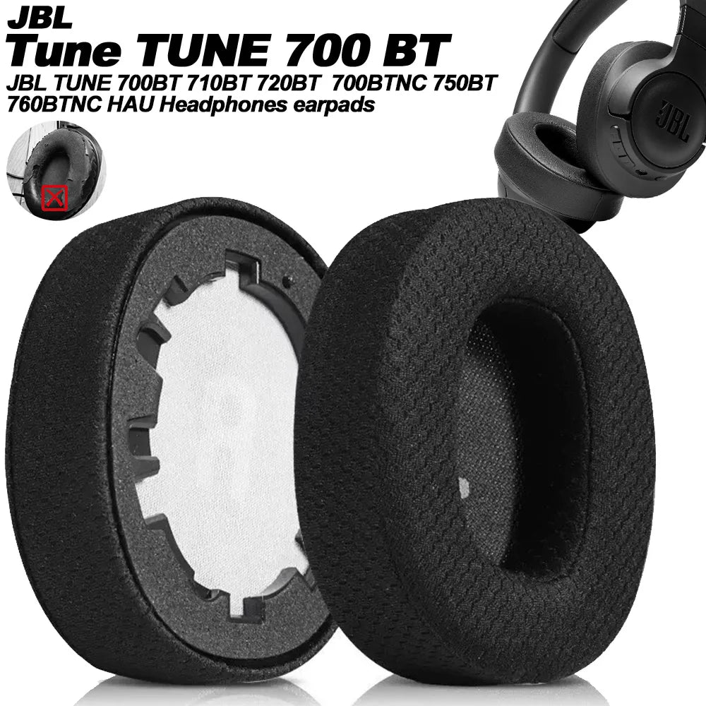 Replacement Leather Ear Pads for JBL Tune Over-Ear Headphones, Soft Memory Foam, Multiple Colours