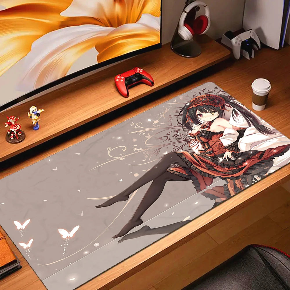 Large Non-slip Gaming Mouse Mat for Desk Ultra Smooth Rubber Office Computer Mousepad