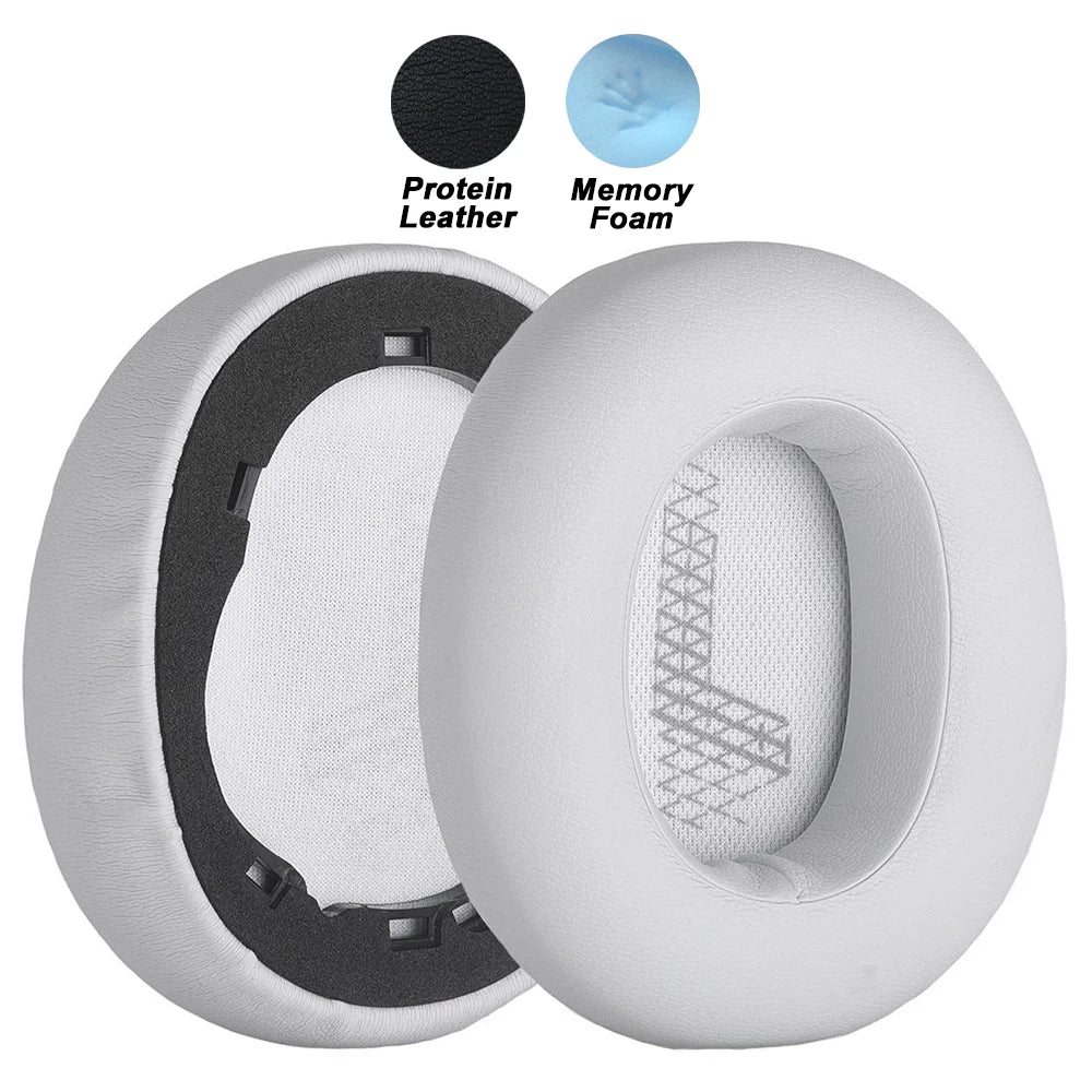 Replacement Memory Foam Ear Pads Compatible with JBL E65BTNC, Live 650BTNC, Live 660NC, Duet NC