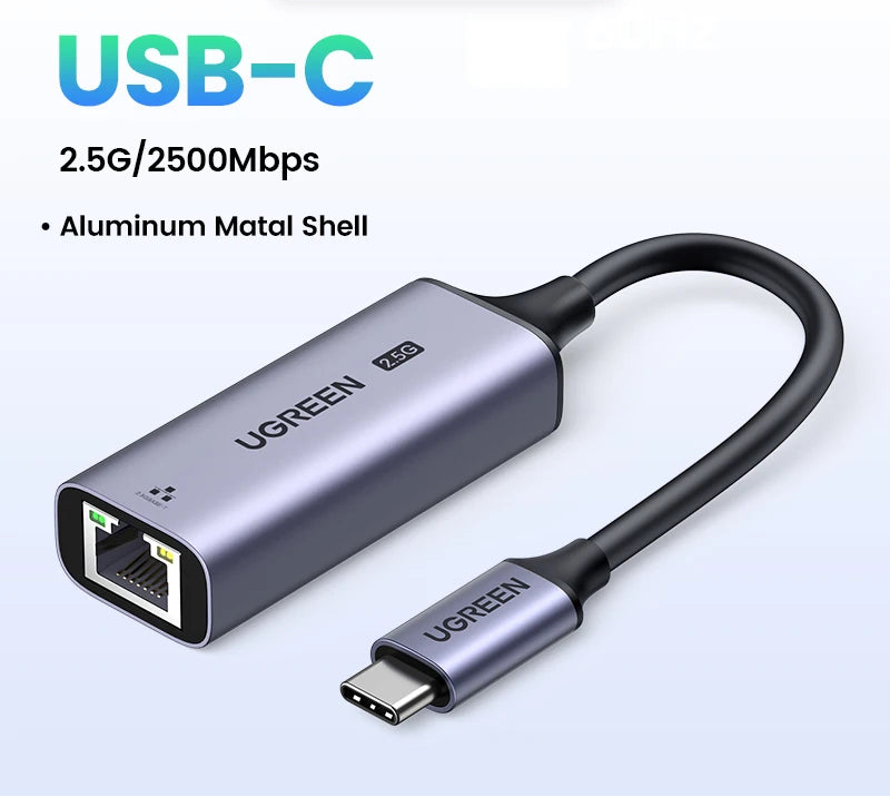 USB 3.0 to Ethernet Adapter Gigabit RJ45 LAN Network Card for PC Laptop Nintendo Switch