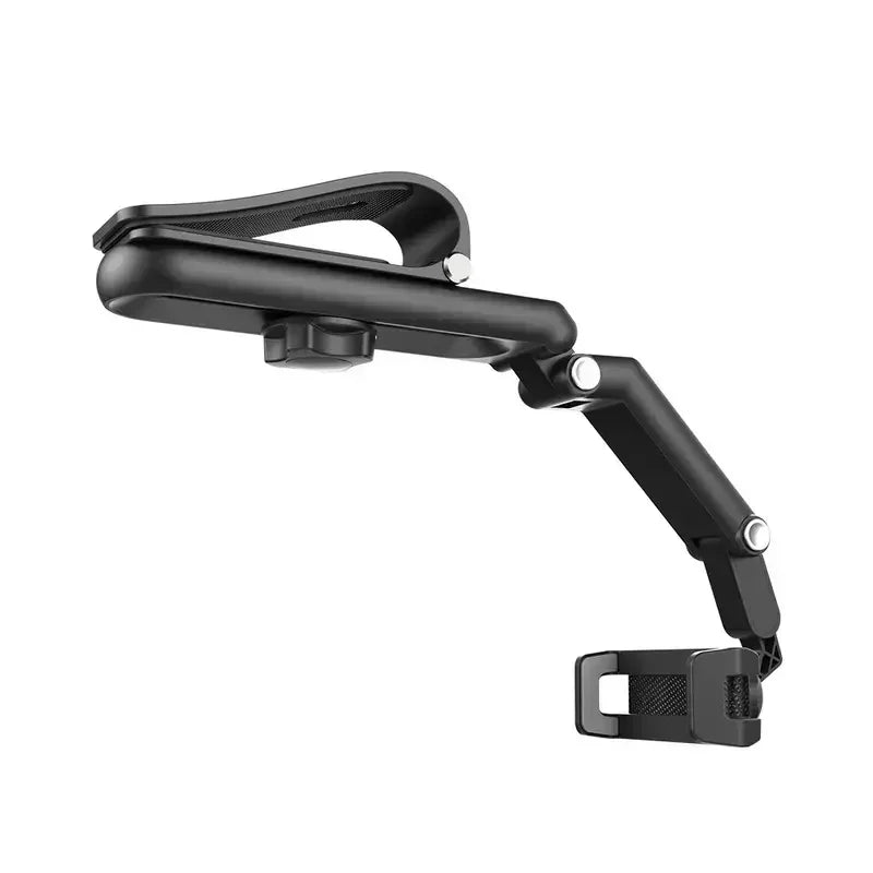 Adjustable Rotating Car Phone Holder for Rearview Mirror with Universal Clip Mount Bracket
