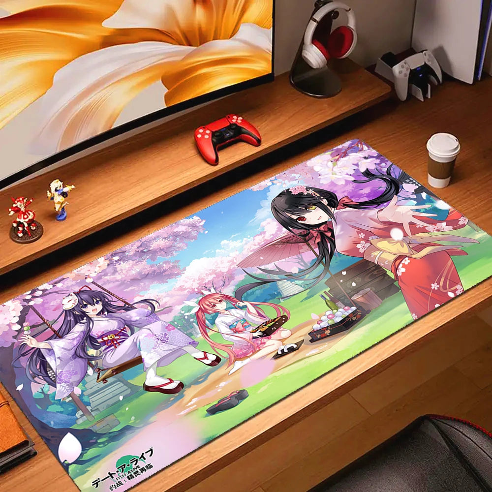 Large Non-slip Gaming Mouse Mat for Desk Ultra Smooth Rubber Office Computer Mousepad