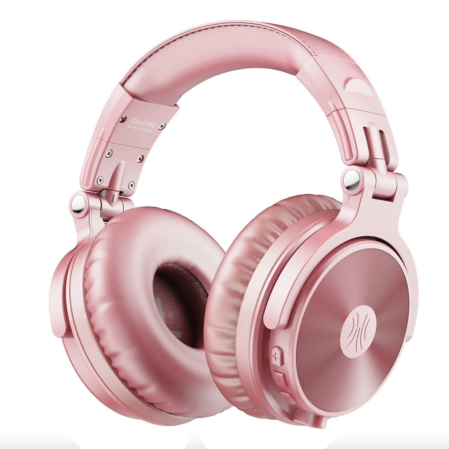 Wireless Bluetooth 5.2 Over-Ear Headphones with Microphone Hi-Res Audio 110 Hour Playtime Foldable