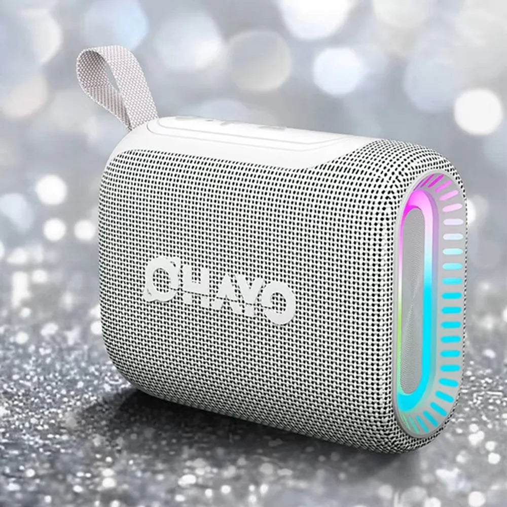 Wireless Portable Bluetooth Speaker with Deep Bass, Waterproof Design and 12 Hour Playtime