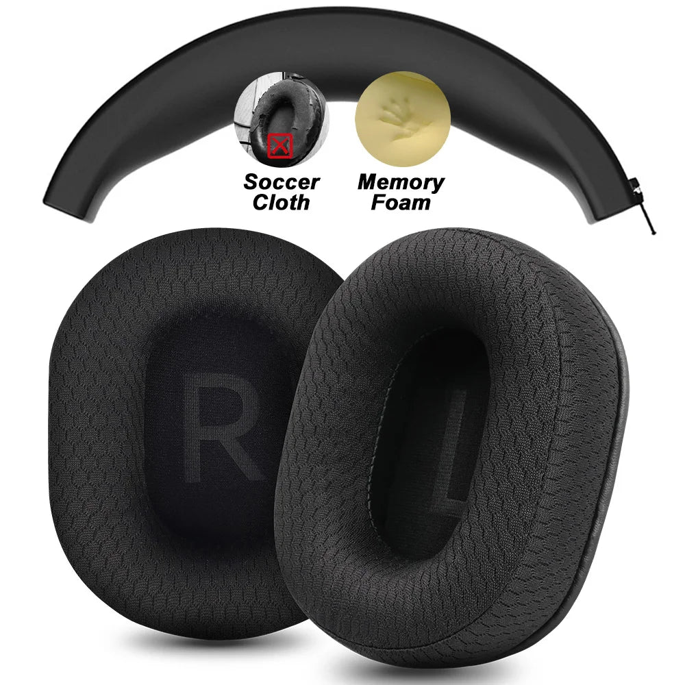Premium Ear Pads and Headband Cushions for House of Marley Positive Vibration XL Over-Ear Headphones