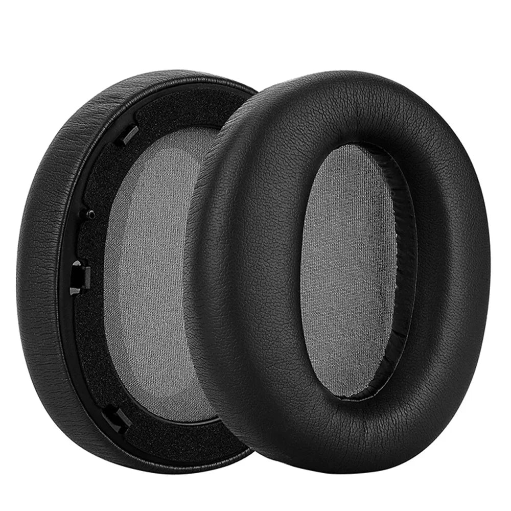 Replacement Premium Protein Leather Memory Foam Earpads for Edifier Over-Ear Headphones