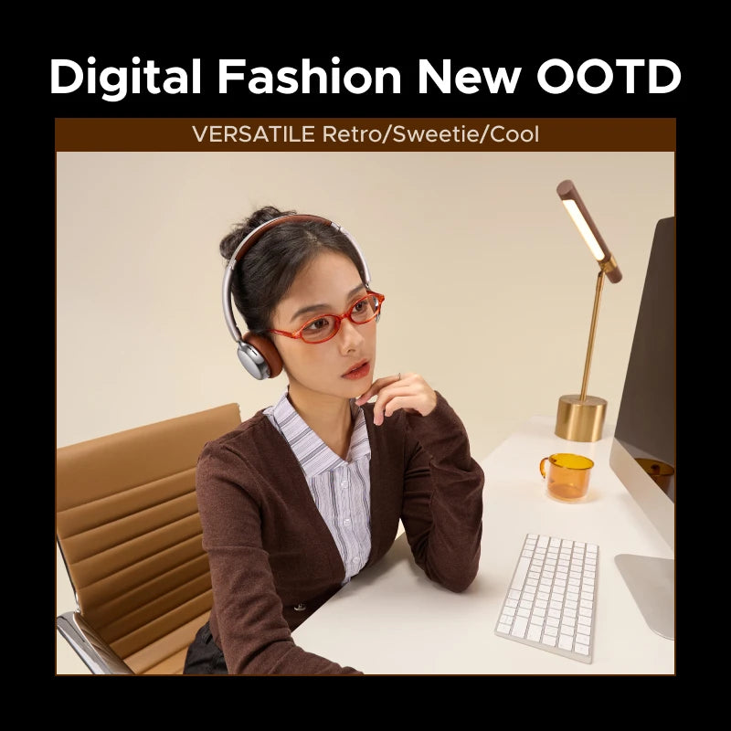 Studio Plus Wireless Over-Ear Headphones with 25dB ANC, Bluetooth, 3D Spatial Audio