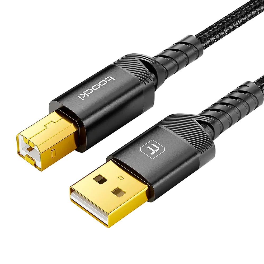 USB C to USB B Printer Cable for Scanners Decoders and Printers with High Speed Data Transfer