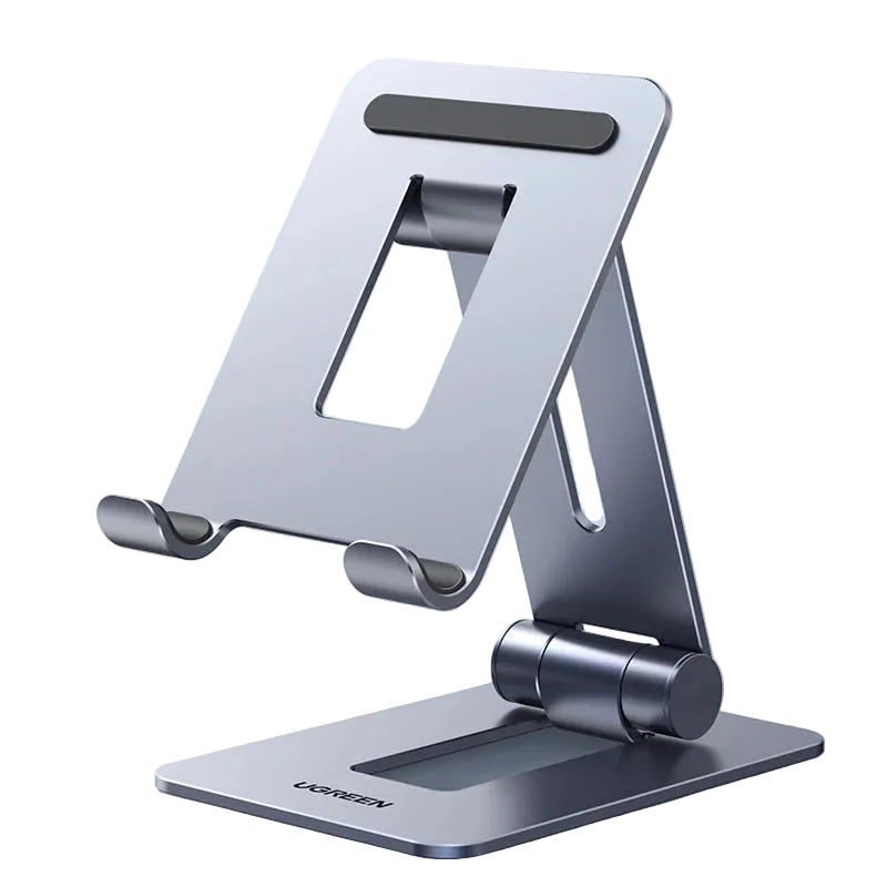 Adjustable Aluminium Desk Phone Stand Holder for Smartphones and Small Tablets 4 to 7.2 Inch