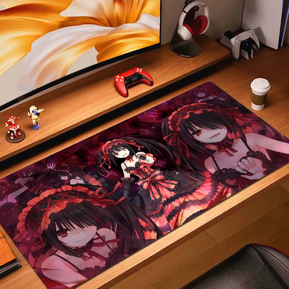Large Non-slip Gaming Mouse Mat for Desk Ultra Smooth Rubber Office Computer Mousepad