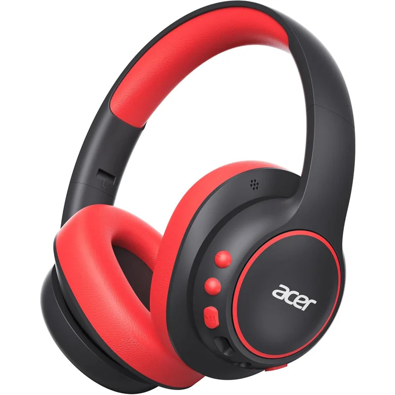 Kids Bluetooth Over Ear Headphones with Mic Safe Volume and Fast USB C Charging