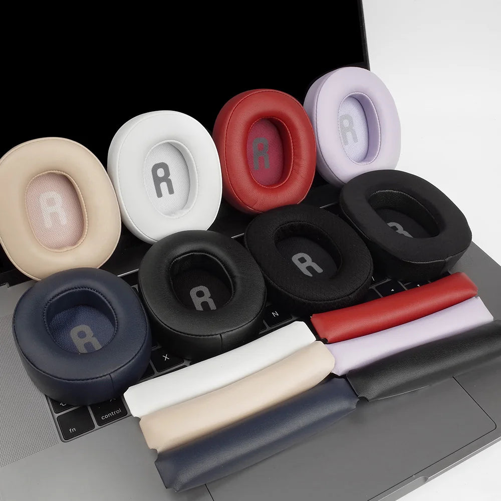 Replacement Leather Ear Pads for JBL Tune Over-Ear Headphones, Soft Memory Foam, Multiple Colours