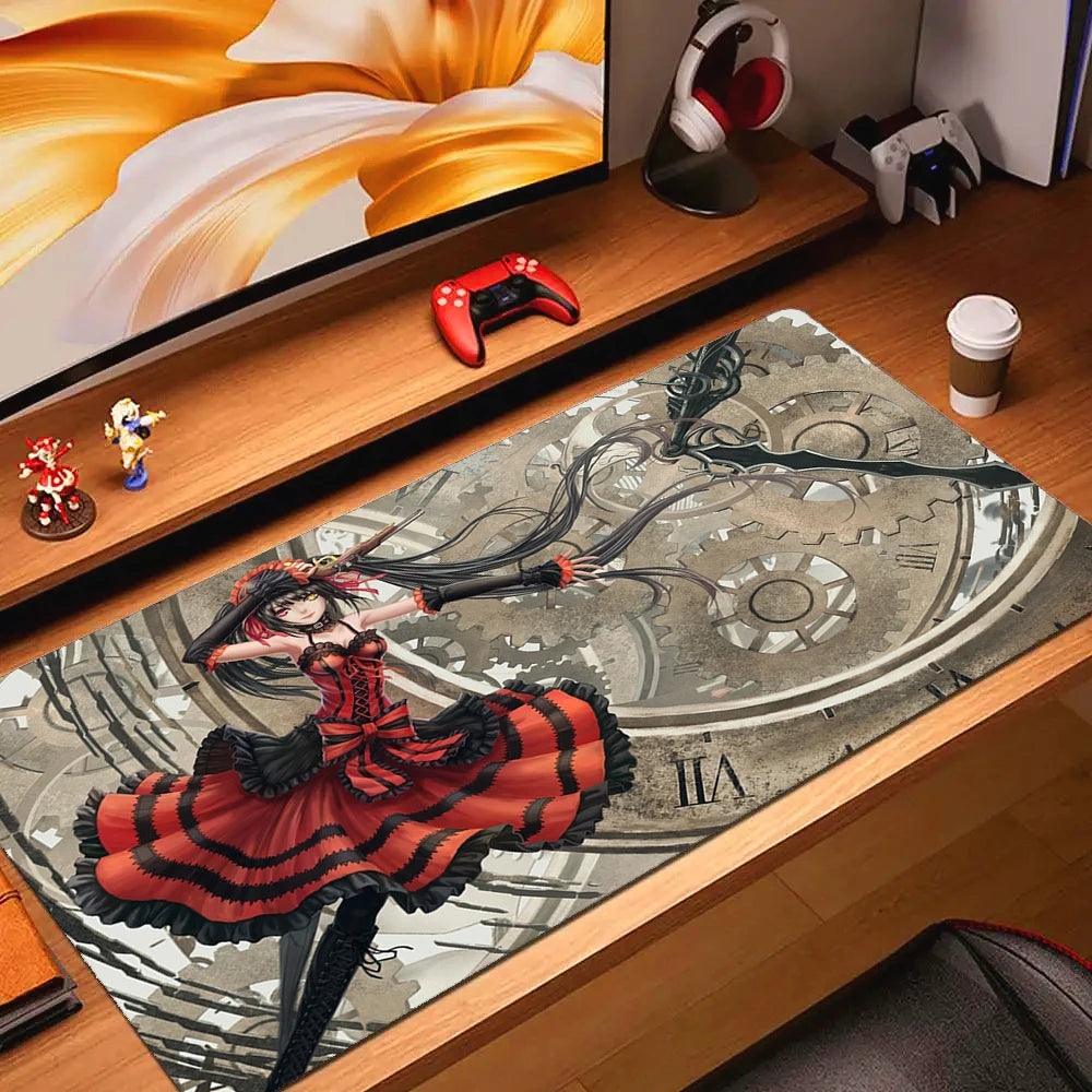 Large Non-slip Gaming Mouse Mat for Desk Ultra Smooth Rubber Office Computer Mousepad