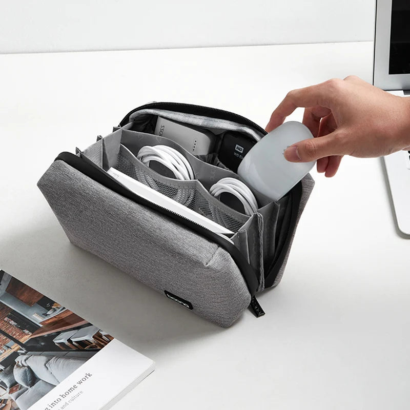 Multifunctional Digital Storage Bag for Electronics Accessories Chargers HDD Mouse Earphone Travel