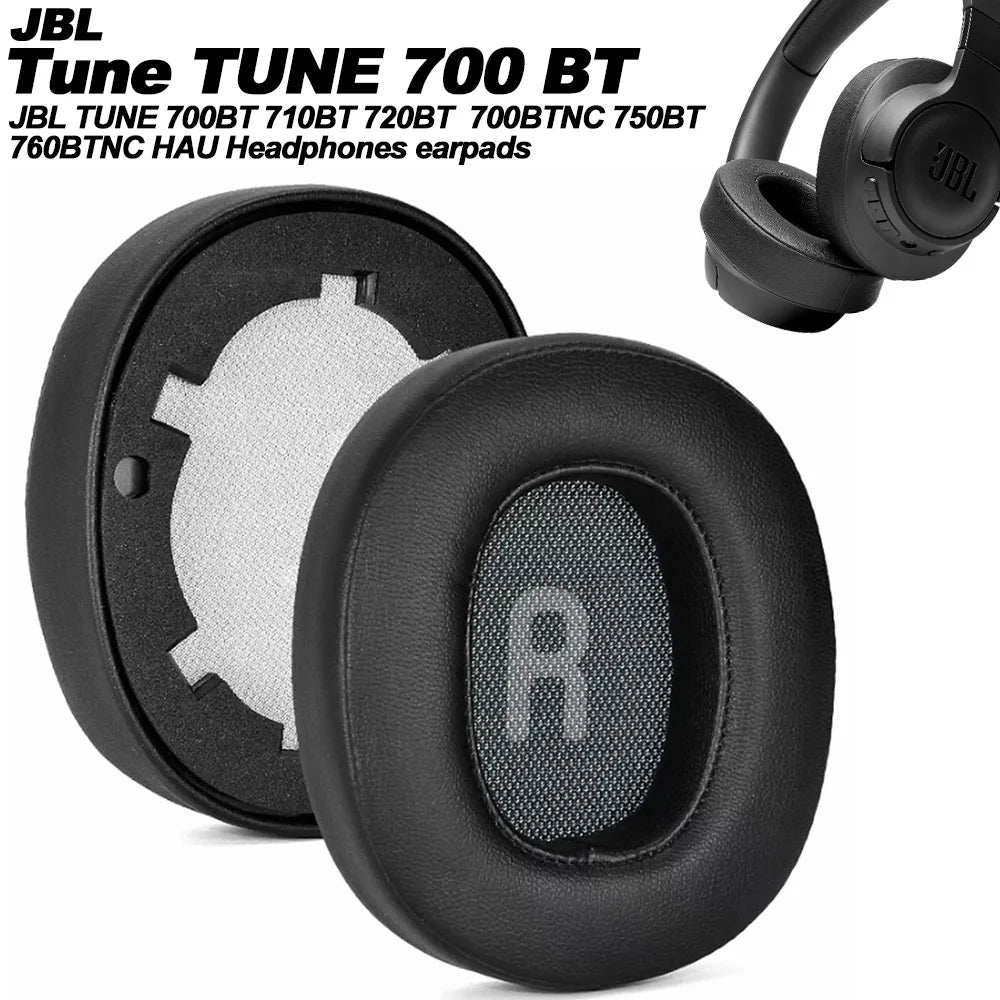 Replacement Leather Ear Pads for JBL Tune Over-Ear Headphones, Soft Memory Foam, Multiple Colours