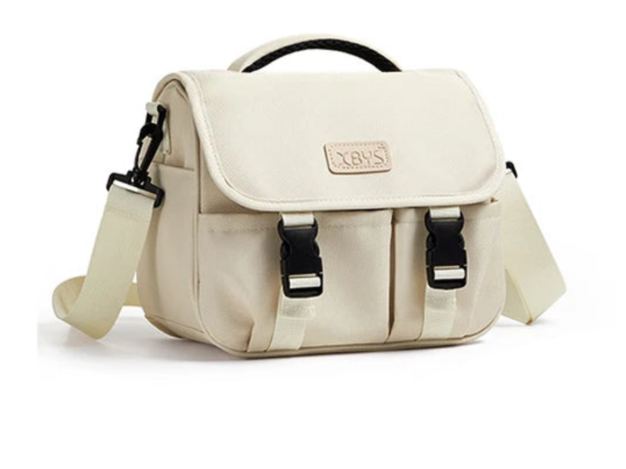 Portable Shoulder Camera Storage Bag for DSLR Mirrorless Cameras and Lenses Travel Organizer