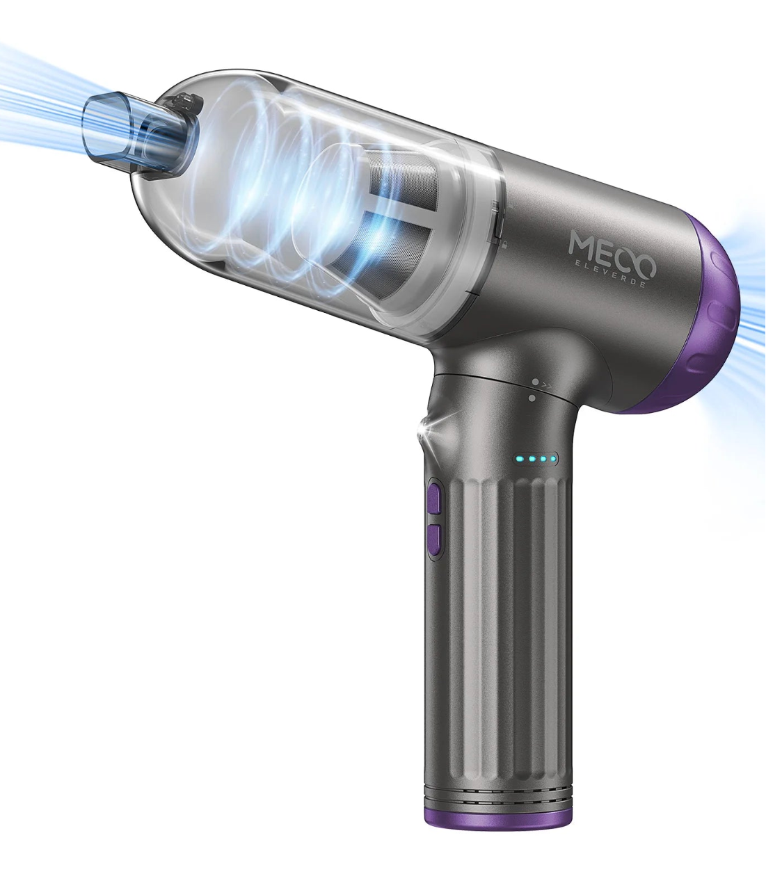 4 in 1 Electric Air Duster and Vacuum Cleaner with Powerful 3 Speed System for Computer and Car