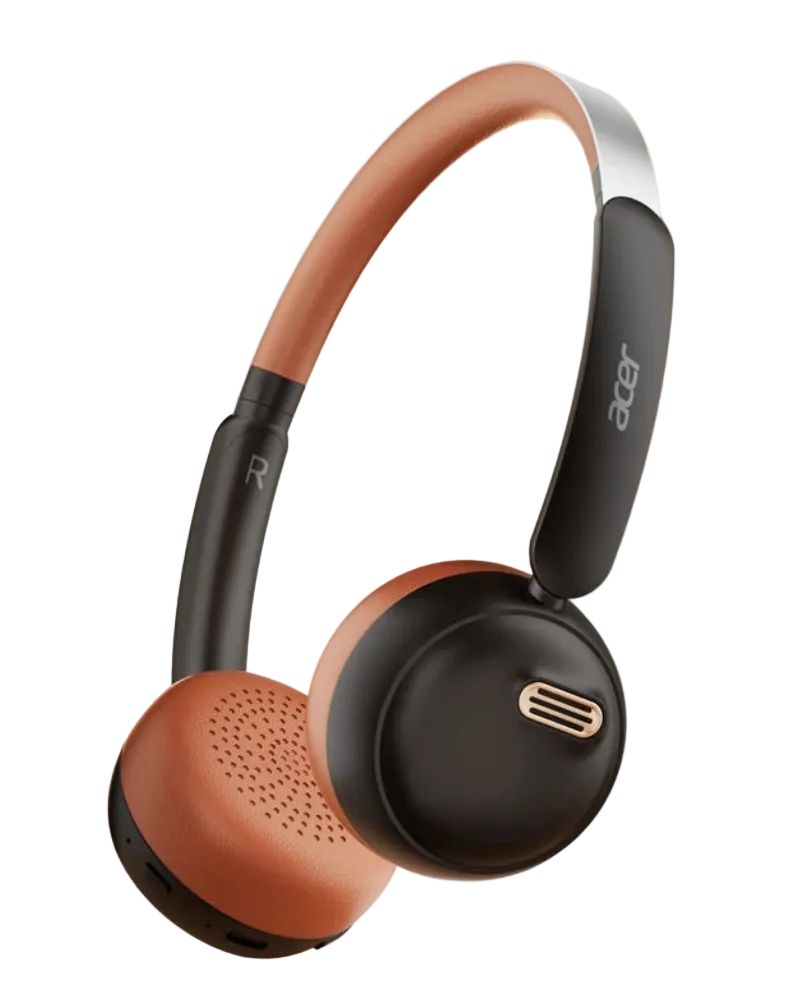 Wireless Over Ear Bluetooth Headphones 70 Hour Playtime Retro Style Noise Reduction Headset