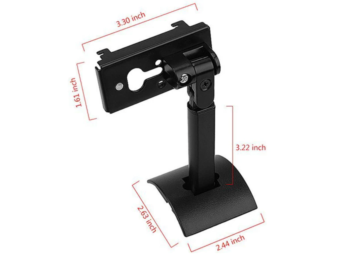 Premium Steel Wall Mount Speaker Bracket for Bose Home Audio Setup