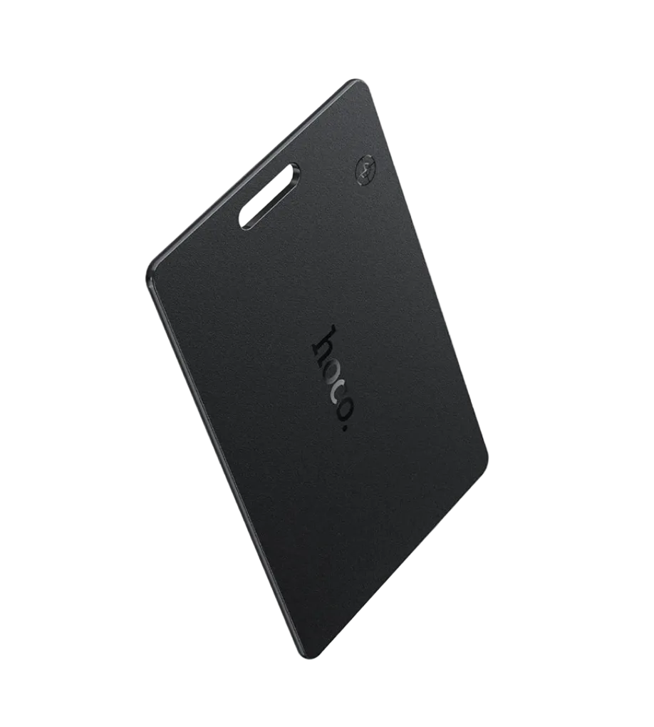 Ultra Thin Waterproof Smart Wallet Tracker Card with Wireless Charging for Android and Google Find My