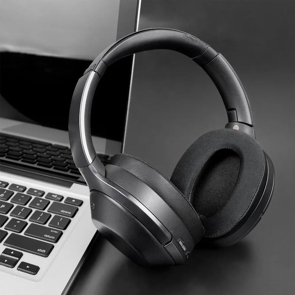 Premium Replacement Memory Foam and Protein Leather Earpads for Sony Over-Ear Headphones